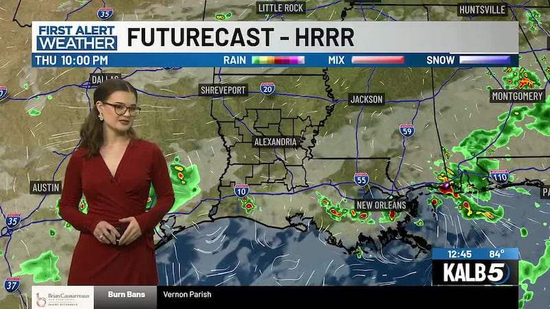 Kaylee's August 27 Midday Forecast