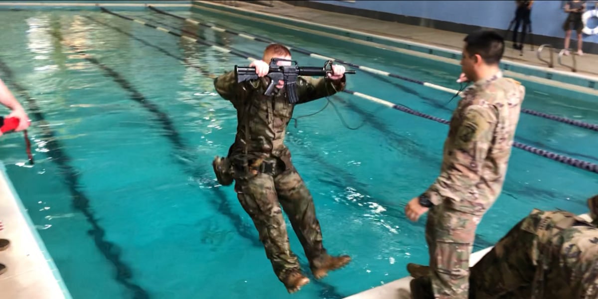 Army Ranger Pool Fort Polk soldiers one step closer to Ranger school
