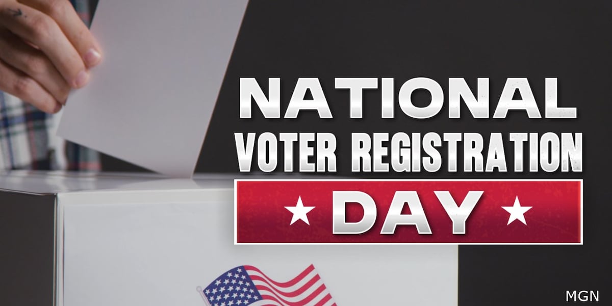 Registration Day Sept. 16 is National Voter Registration Day