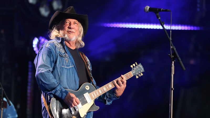 Artist John Anderson performs at the 2017 CMA Music Festival at Nissan Stadium on Saturday,...