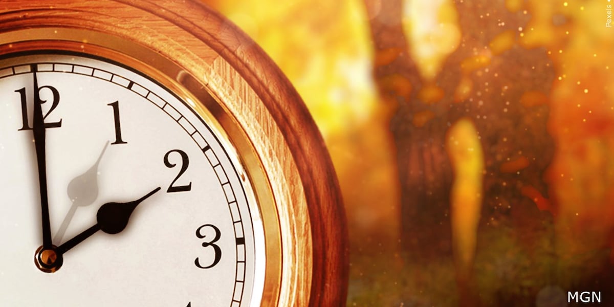 Get ready to turn your clocks back: Daylight saving time ends Sunday
