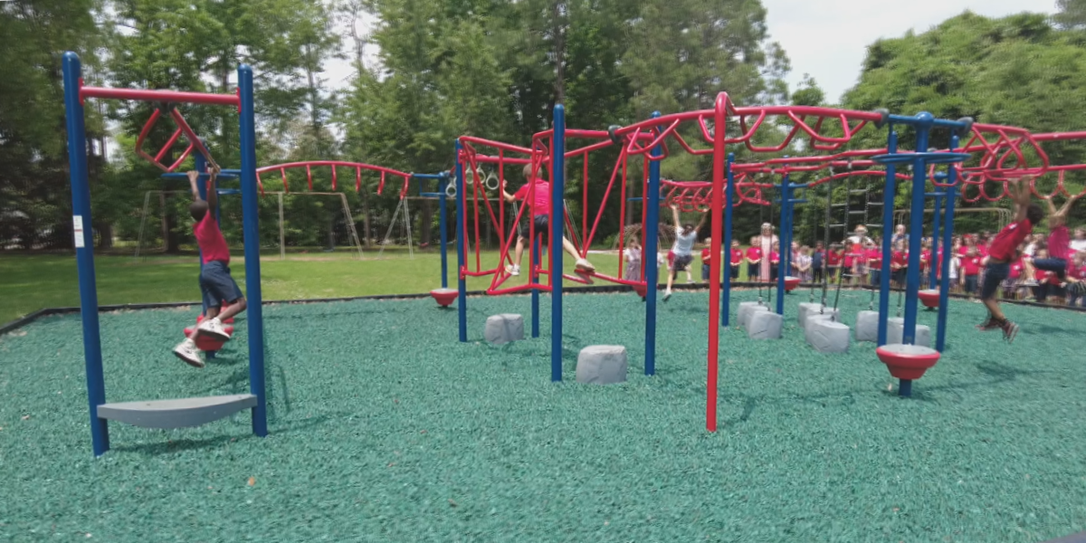 Cabrini school unveils new ‘ninja course’ for students