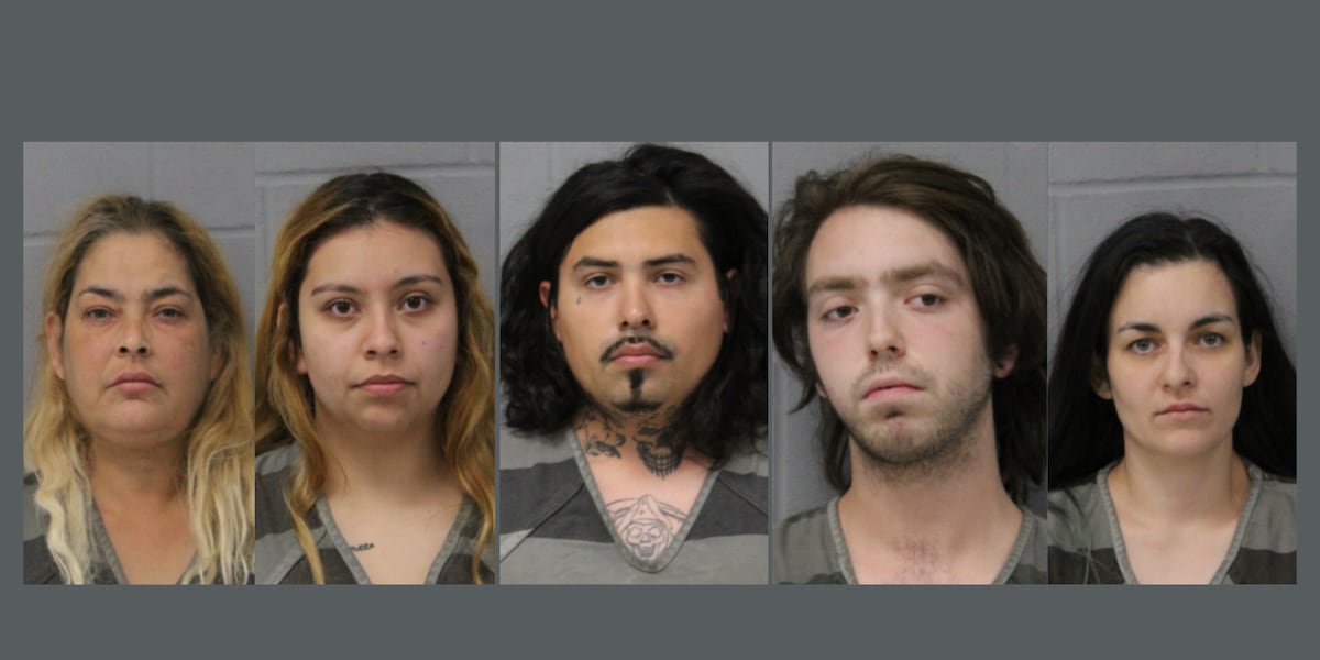 5 arrested after woman found chained to exercise equipment, held captive in home for several months, police say