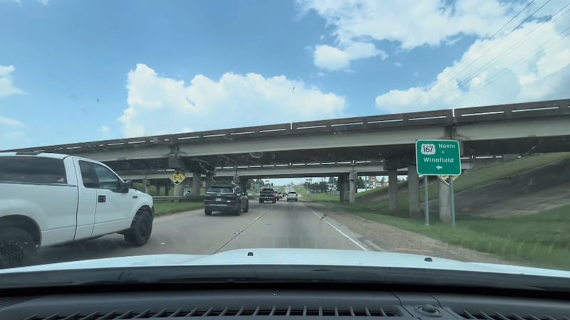 U.S. Highway 165 and U.S. Highway 167 Road Work