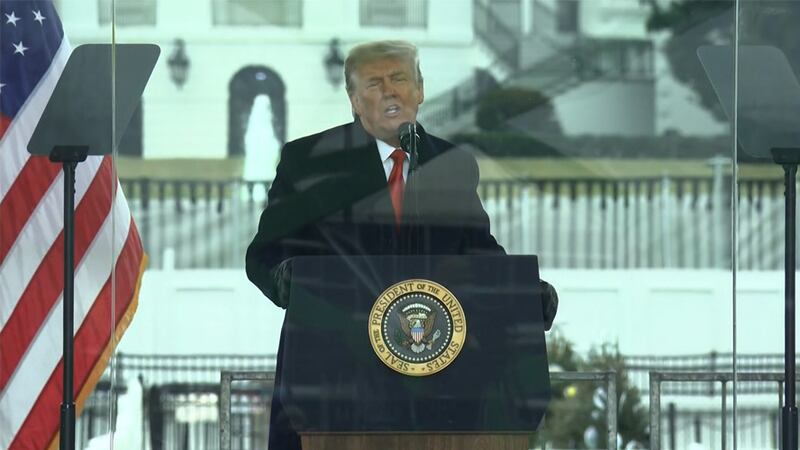 Former President Donald Trump is being sued by two Capitol Police officers over the Capitol riot.