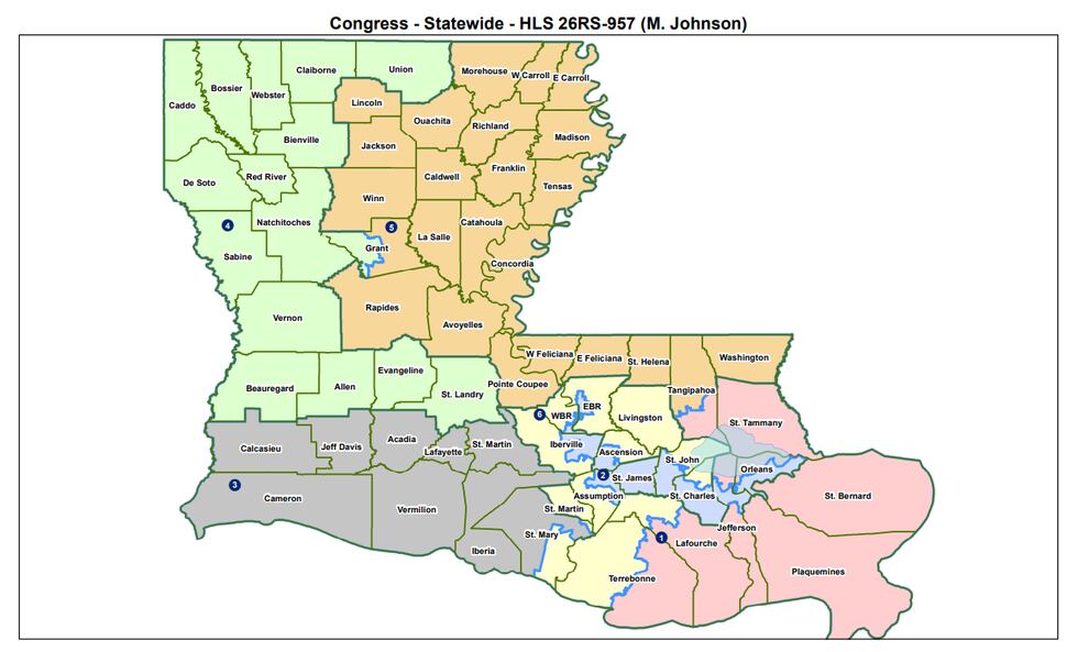 State Rep. Johnson's Congressional Map Proposal