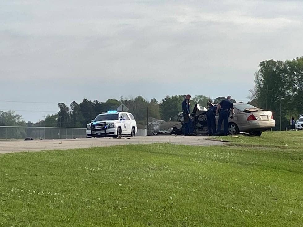 Multiple people are hurt, including one person who was taken to the hospital, after a crash...