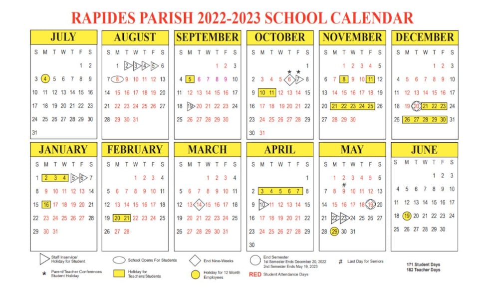 Updates to 2022-2023 Rapides Parish School Calendar updates-to-2022-2023-rapides-parish-school-calendar