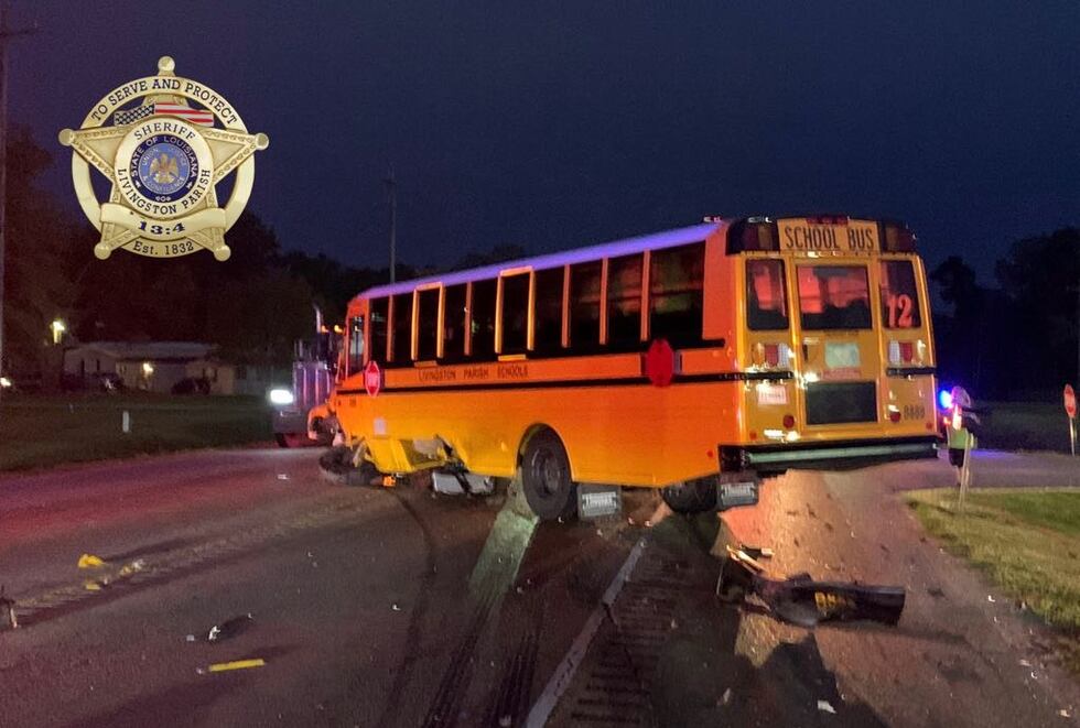 A Livingston Parish School System bus has been involved in an incident that occurred shortly...