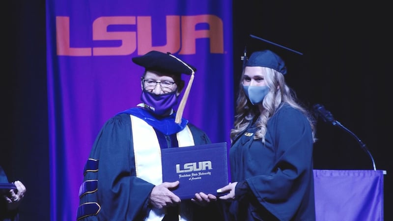Graduate Lsua LSUA holds 2021 spring commencement