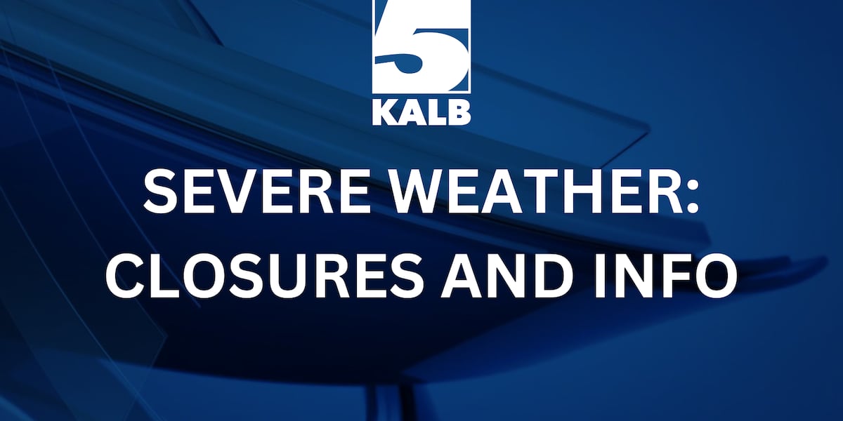 Closure Alert FIRST ALERT: Closures and resources