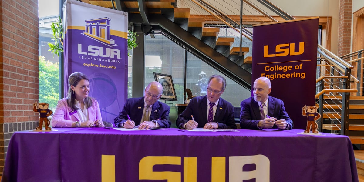 LSUA and LSU College of Engineering announce new Pre-Engineering Program