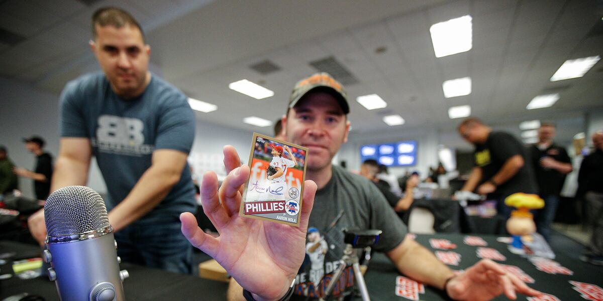 Baseball card season is back! Topps holds 'Million Card Rip Party'