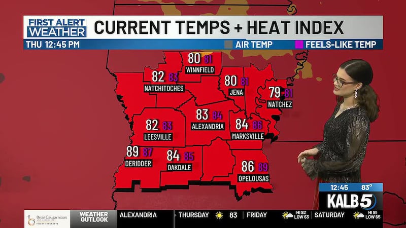 Kaylee's Sep. 24 Midday Forecast