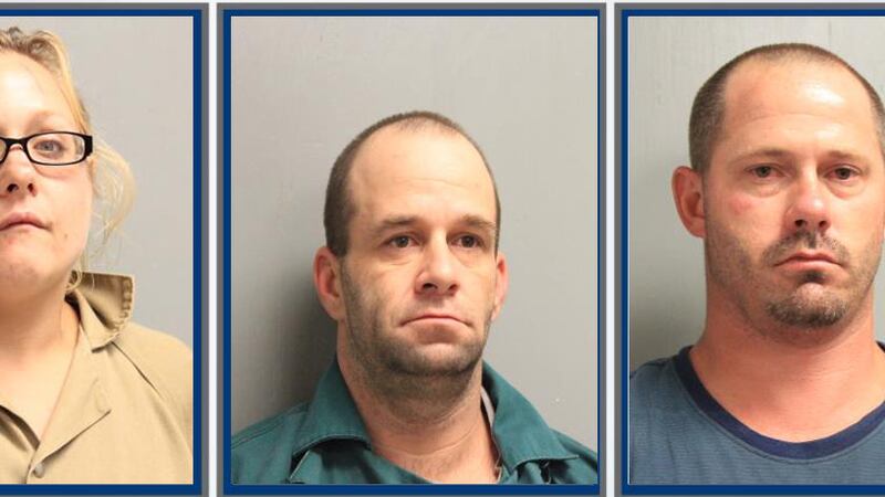 Courtney Lachney, Jason Lachney, and Billy Jones, Jr. (RPSO)