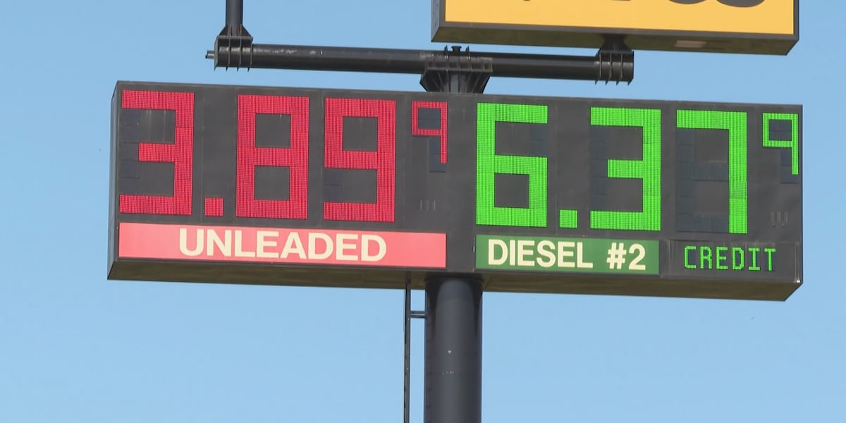 Map For V Rising Rising fuel prices impact Louisiana truckers as diesel tops $6 a gallon