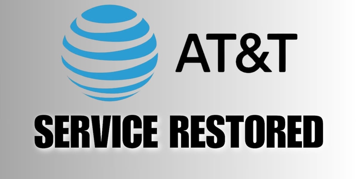 AT&T says service should be restored following outages due to damaged fiber lines