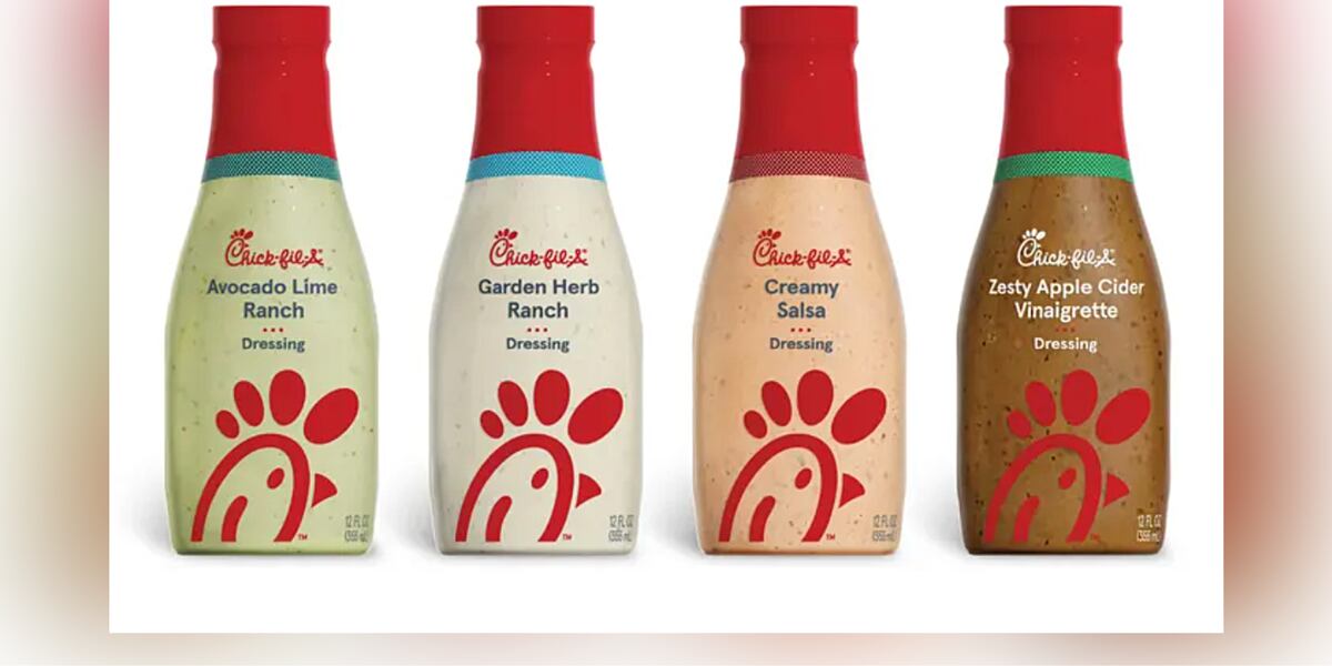 chick-fil-a salads and dressings Chick-fil-A now selling full-size bottles of its popular salad dressings
