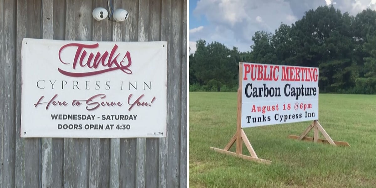 Community meeting at Tunk’s Cypress Inn to address carbon capture in Cenla