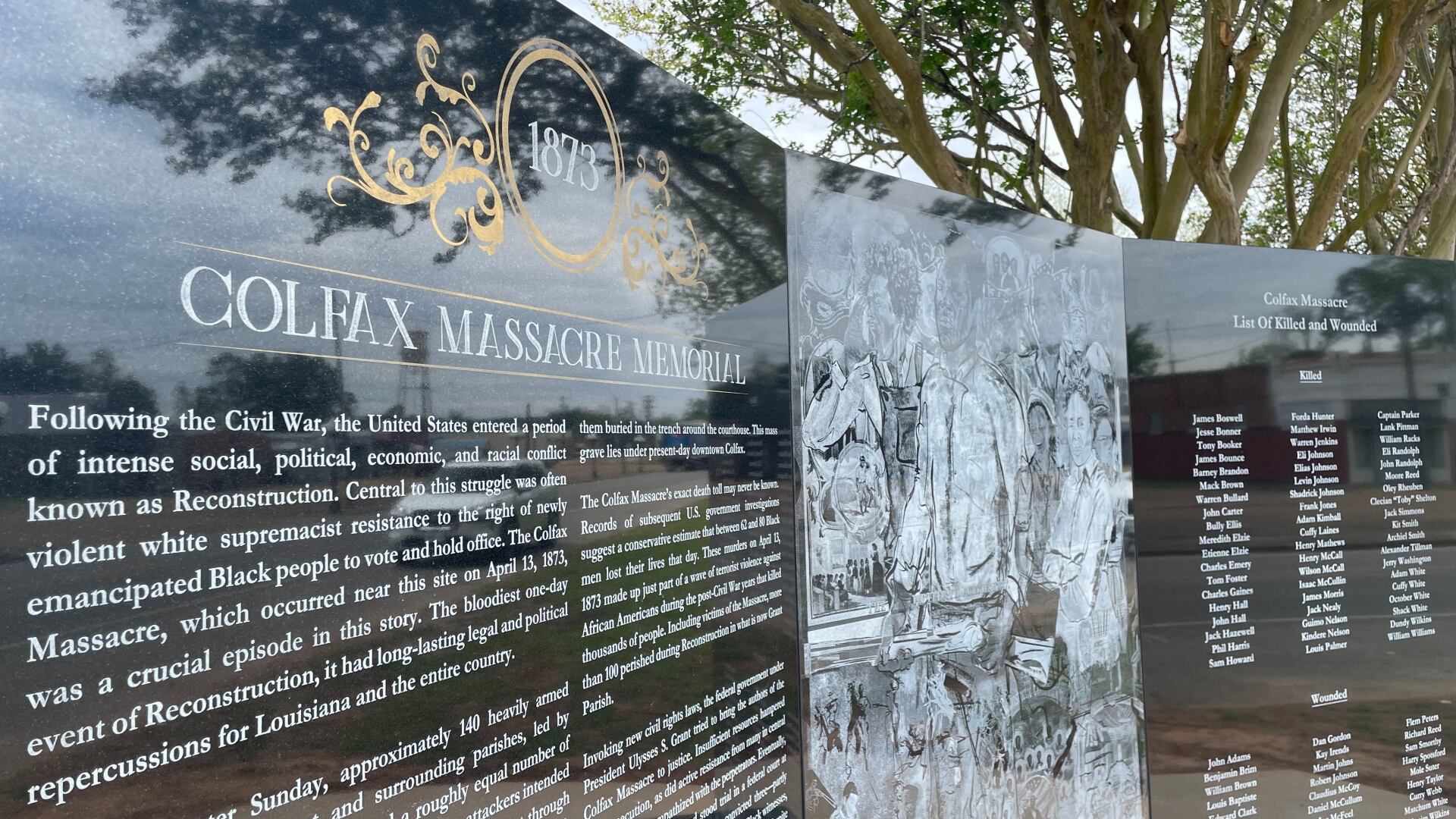 Colfax Massacre Memorial
