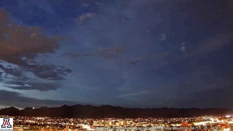 For the third time in a day, a new wildfire sparked in the Catalina Mountains.