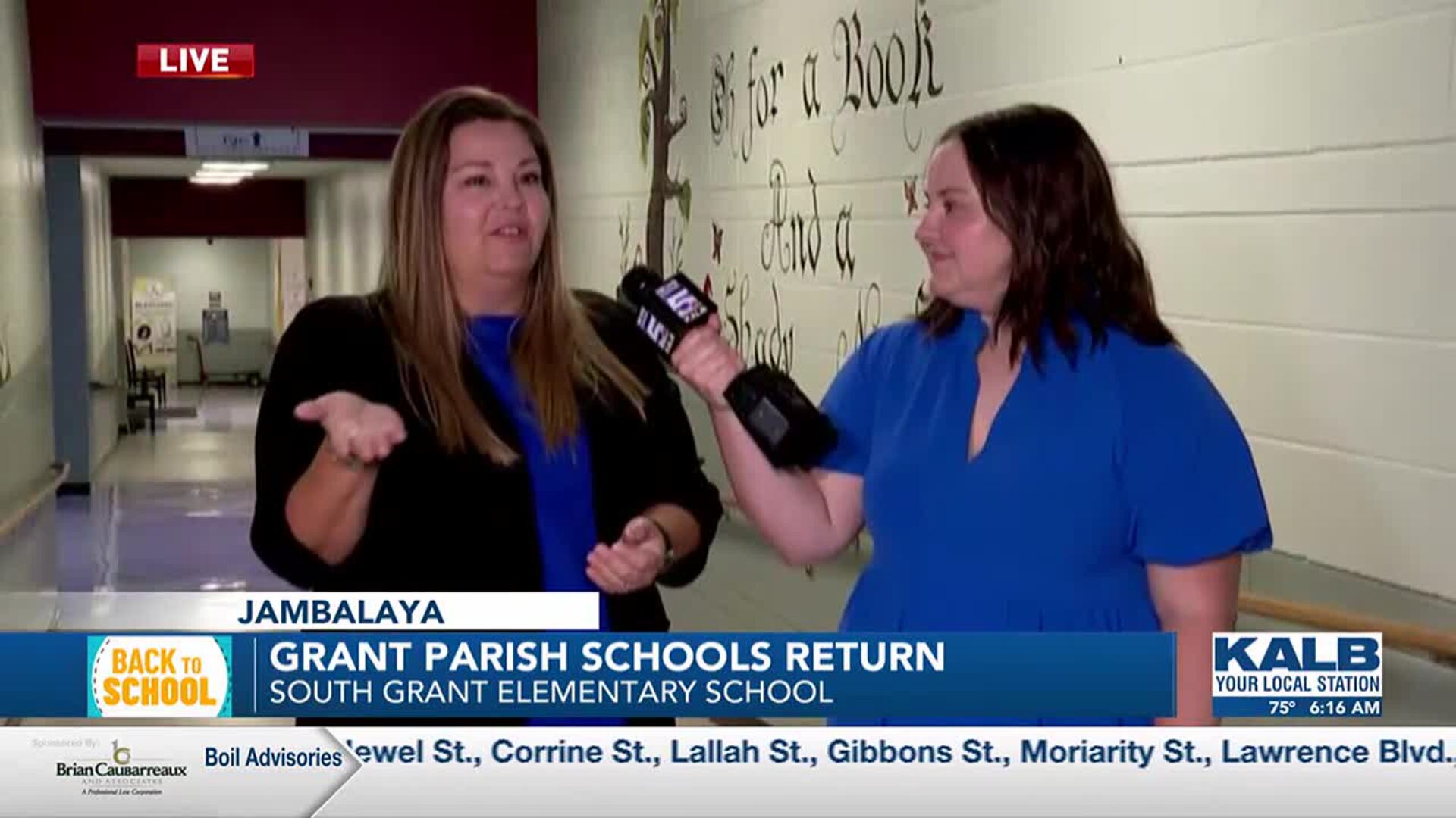 Grant Parish Schools Return Part 1