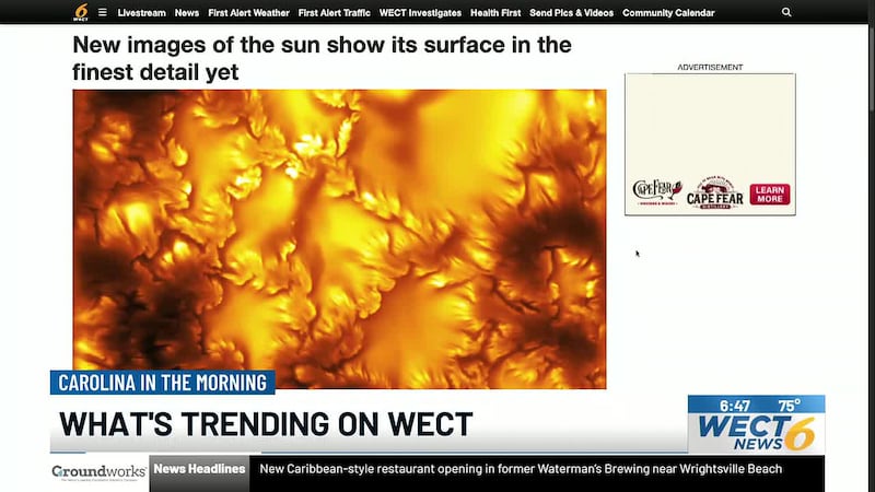 Scientists have captured images of the sun’s surface in the finest detail yet, revealing a...
