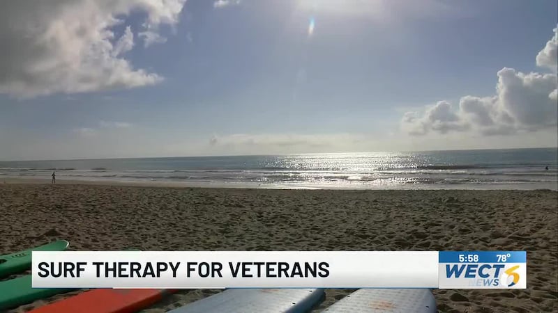 Wounded Warrior Project and Ocean Cure are bringing veterans to the water at Carolina Beach as...