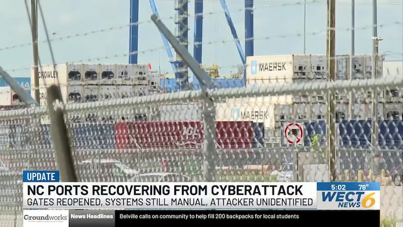 Normal gate schedules resumed Thursday, Aug. 6, at North Carolina ports, but operations are...