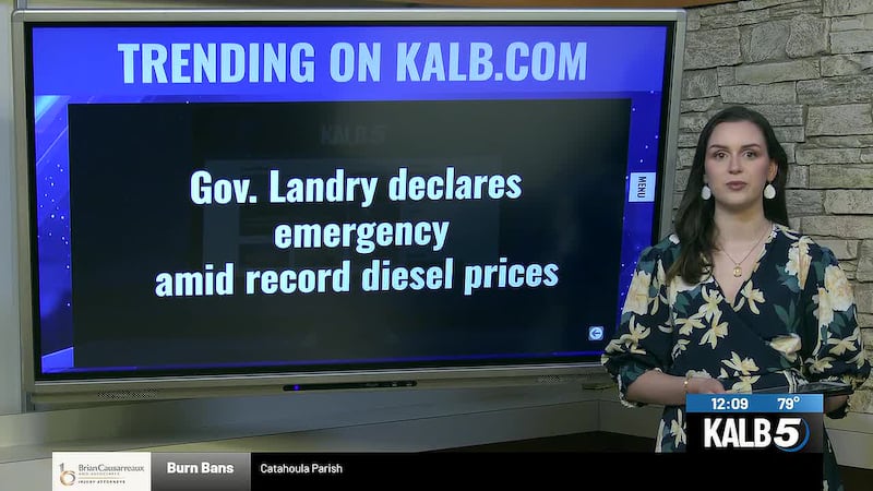Victoria Watson joins us with what's trending on KALB.com.