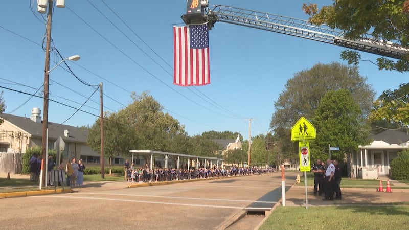 The family of a U.S. Forest Service firefighter laid her to rest on Wednesday. A memorial tree...