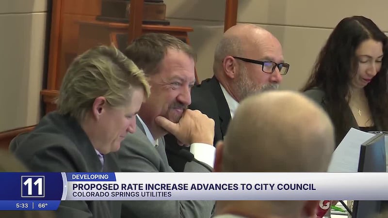 Proposed rate increase advances to City Council Colroado Springs Utilities